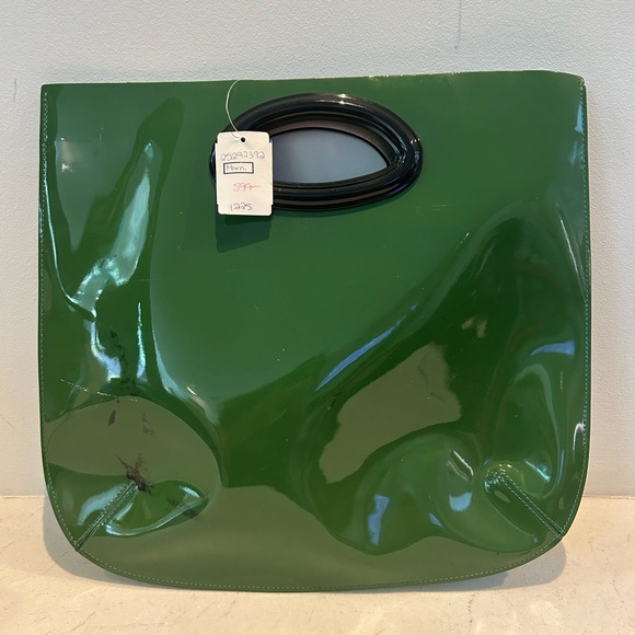 Marni green patent leather bag - Picture 7 of 12